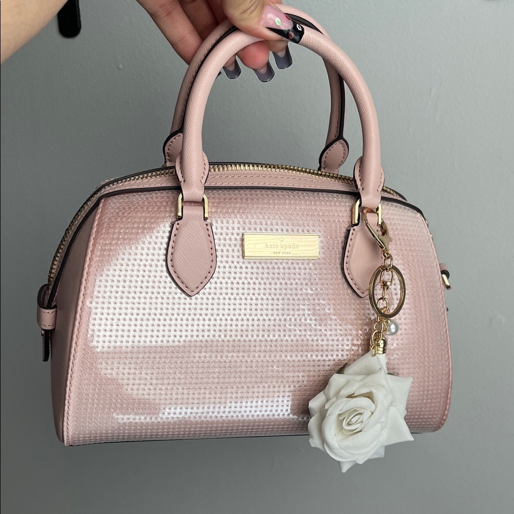Kate Spade Madison Satin Sequin Purse